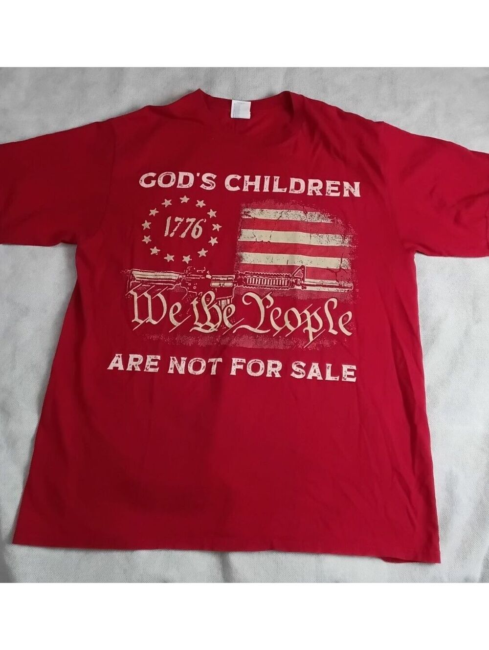 Gods Children T-Shirt Large 1776 Patriotic We the People